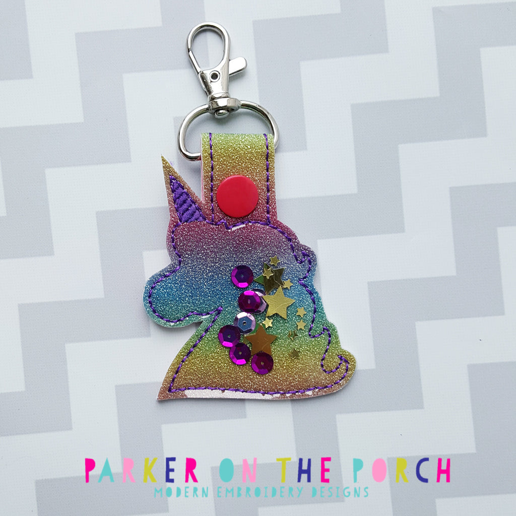 Digital Download- Glitter Unicorn Snaptab - Parker on the Porch