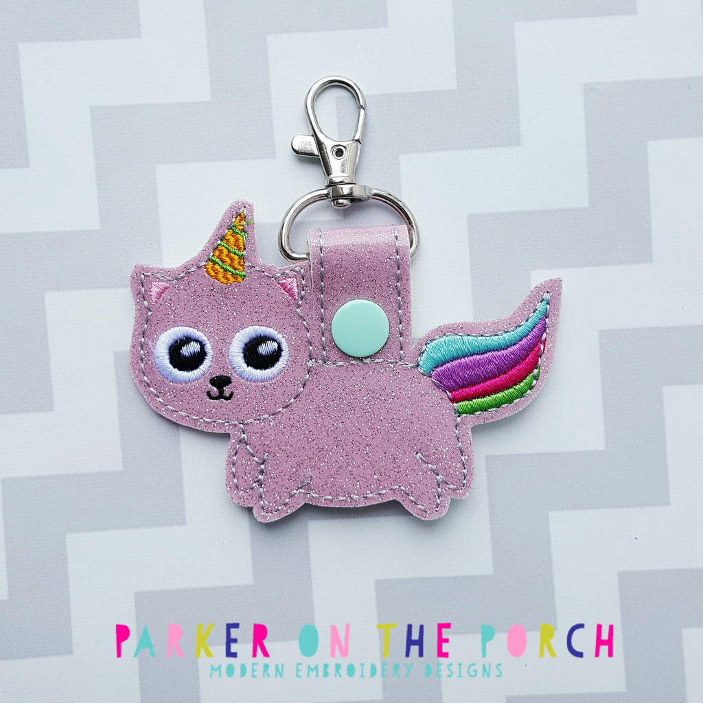 Digital Download- Unicorn Kitty Snaptab - Parker on the Porch