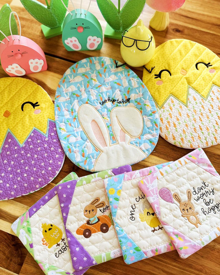 Every Bunny Welcome! - Parker on the Porch