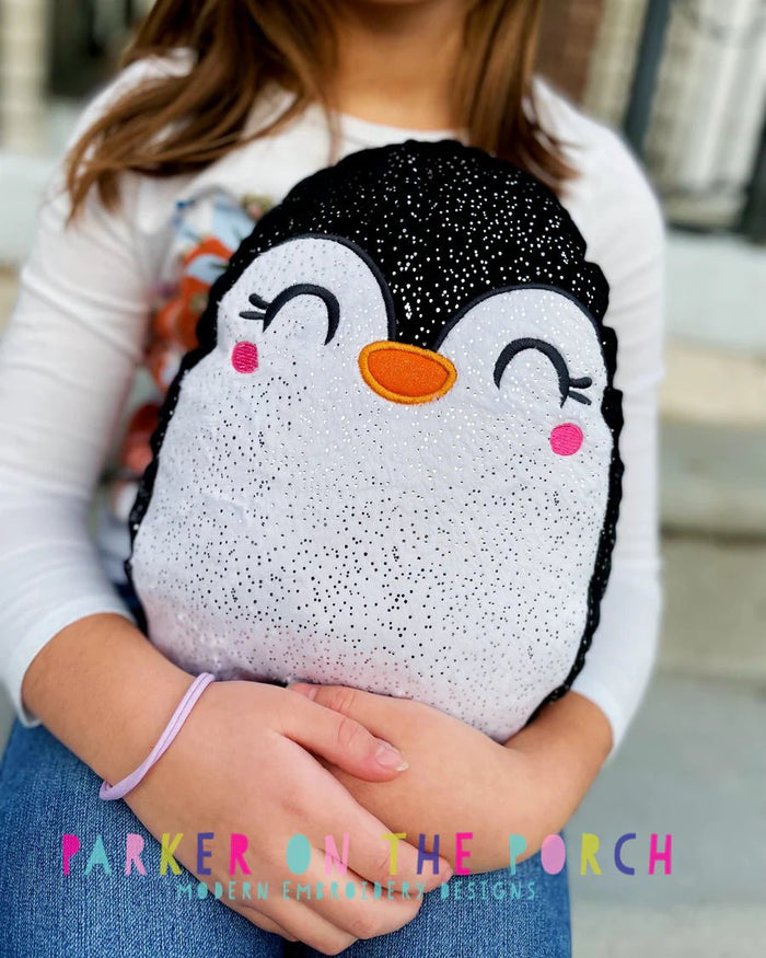 Winter Wonderland Penguin Squishy Stuffie Hot Pad Mug Rug Snaptab Charm Supply Post - Parker on the Porch