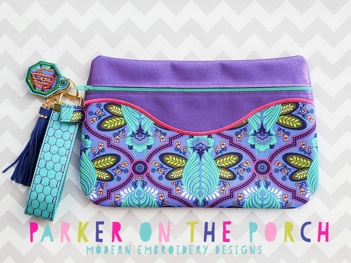 Front Zip Daybreak Zipper Bags Supply Post - Parker on the Porch