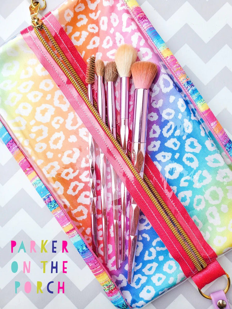 Tuesday Tutorial - Double Zip Splash Bag - Parker on the Porch
