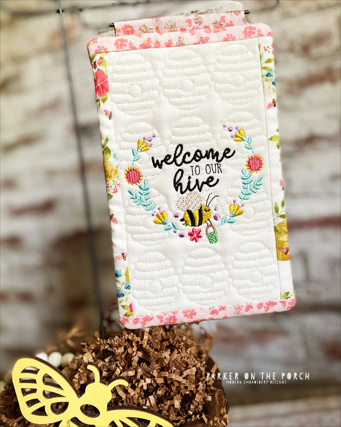 Local Honey and Quilting Bee Hives - Parker on the Porch