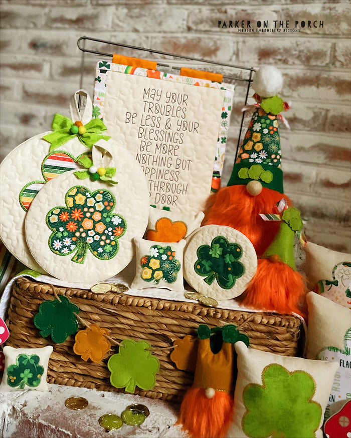 Luck of the Gnomes! and Shamrocks - Parker on the Porch