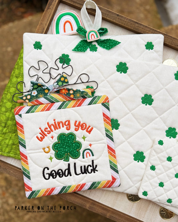 ☘️ Lucky Quilted Makes ☘️ - Parker on the Porch