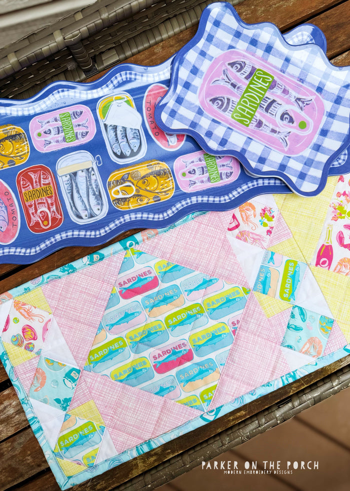 Square in a Square & Video Playlist - Parker on the Porch