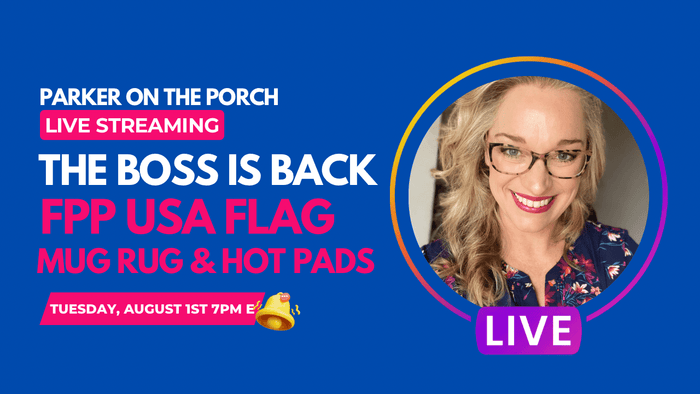 The BOSS IS BACK Live! - Parker on the Porch