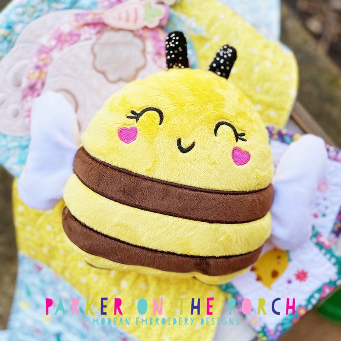 Squishy Bee Stuffie! - Parker on the Porch