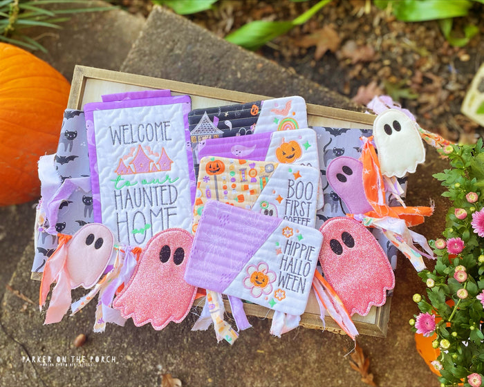 Hippie Halloween & Squishy Happy Pails - Parker on the Porch