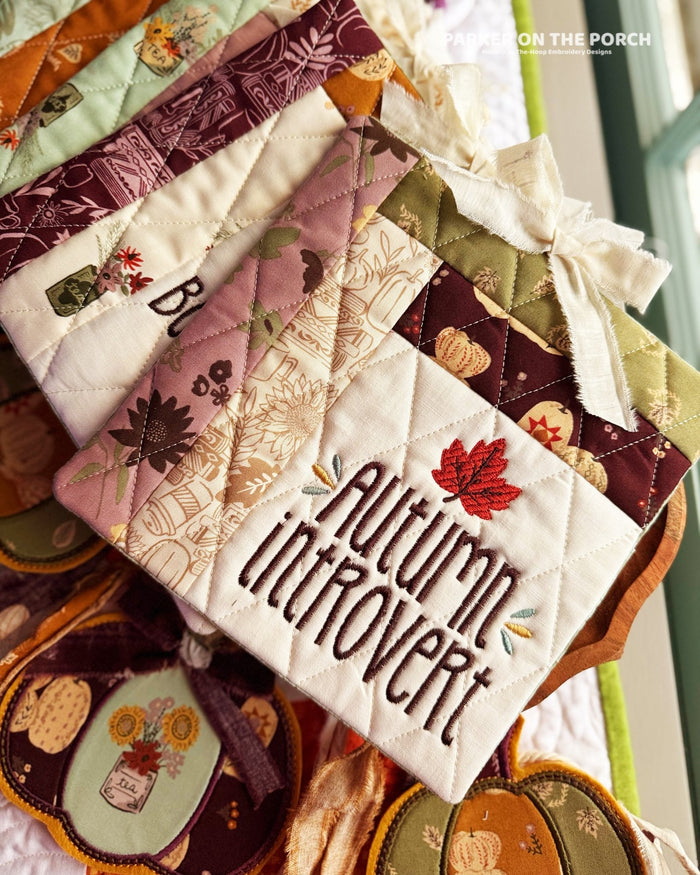 I Love Fall (Most of All): Hot Pads, Pumpkins & a Free Printable! - Parker on the Porch
