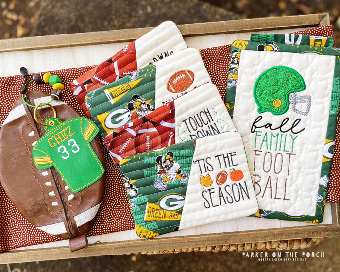 Fall Football & Squishy S'mores - Parker on the Porch