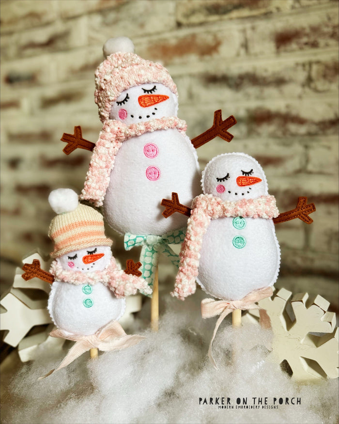 It's SNOW CUTE Friends - Parker on the Porch