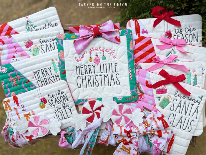Fat Quarter Friday -  Christmas in July! - Parker on the Porch