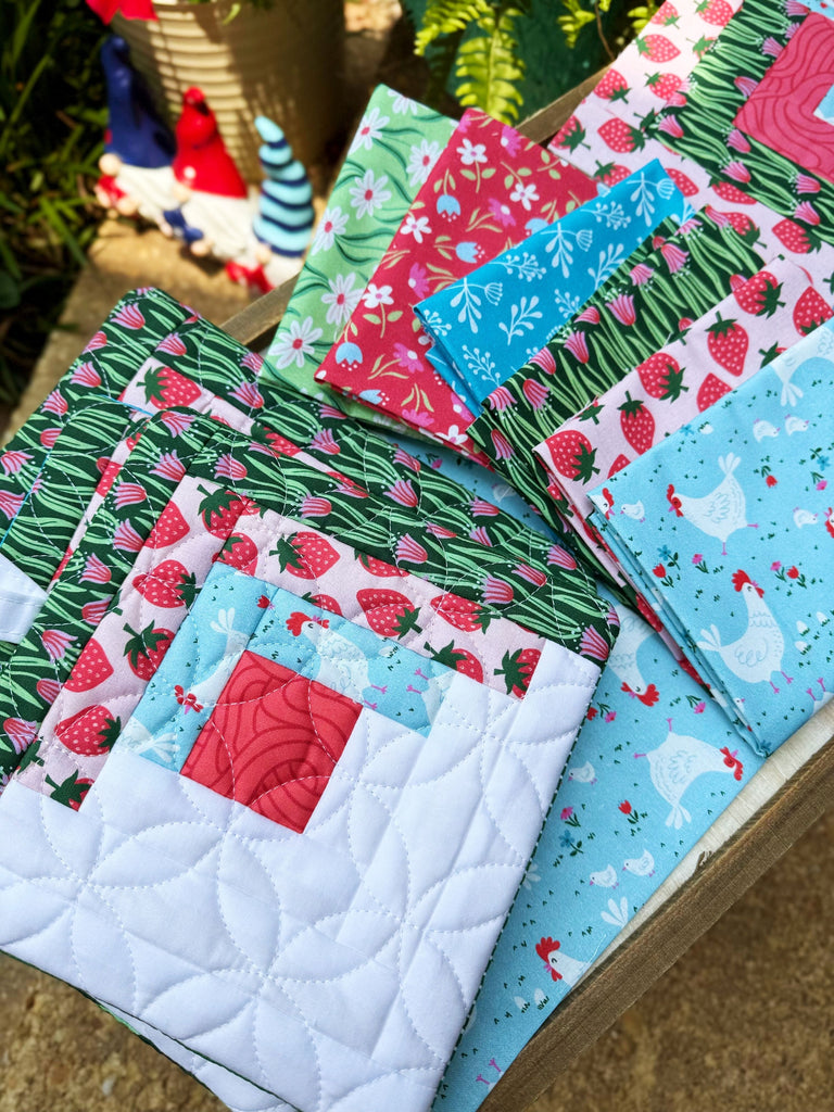 Fat Quarter Friday - Log Cabins & More