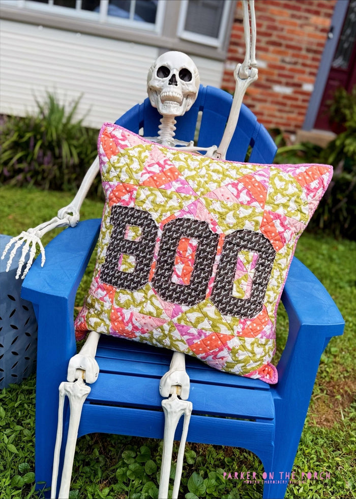 Team Spirit Stitching: Shabby Squad Font Meets Mascot & Senior Tags - Parker on the Porch