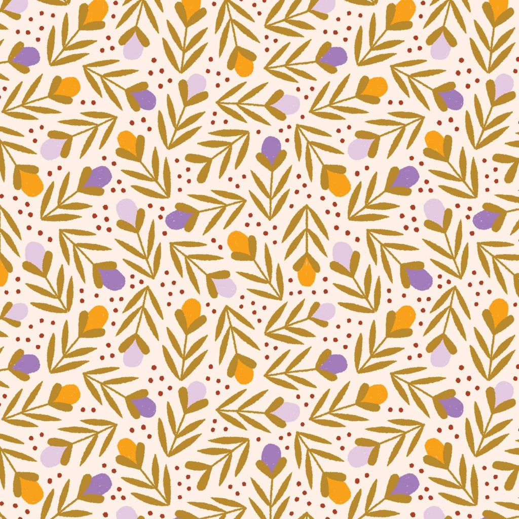 Fat Quarter Fabric Bundle - Retro Meadow - Cloud 9 Fabrics - In the Hoop Embroidery Pattern – Digital Machine Embroidery File Parker on the Porch
