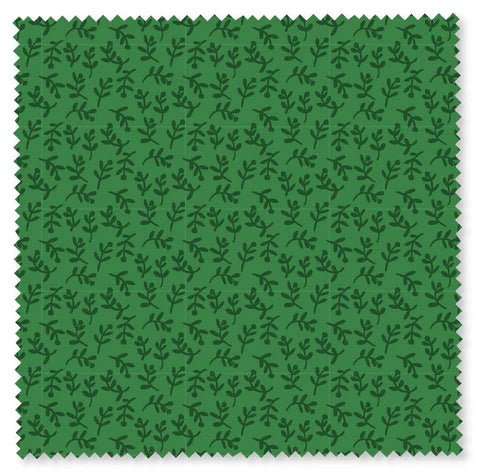 Fabric by the 1/2 Yard - Florets Evergreen - Felicity Fabrics - In the Hoop Embroidery Pattern – Digital Machine Embroidery File Parker on the Porch