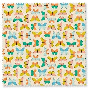 Fat Quarter Fabric Bundle - Beetles and Butterflies - Felicity Fabrics - In the Hoop Embroidery Pattern – Digital Machine Embroidery File Parker on the Porch