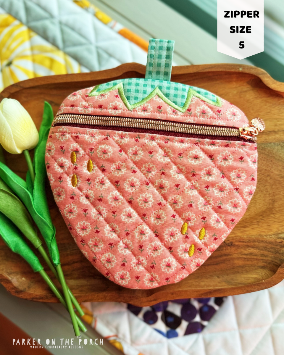 Quilted Zipper Bags – Parker on the Porch