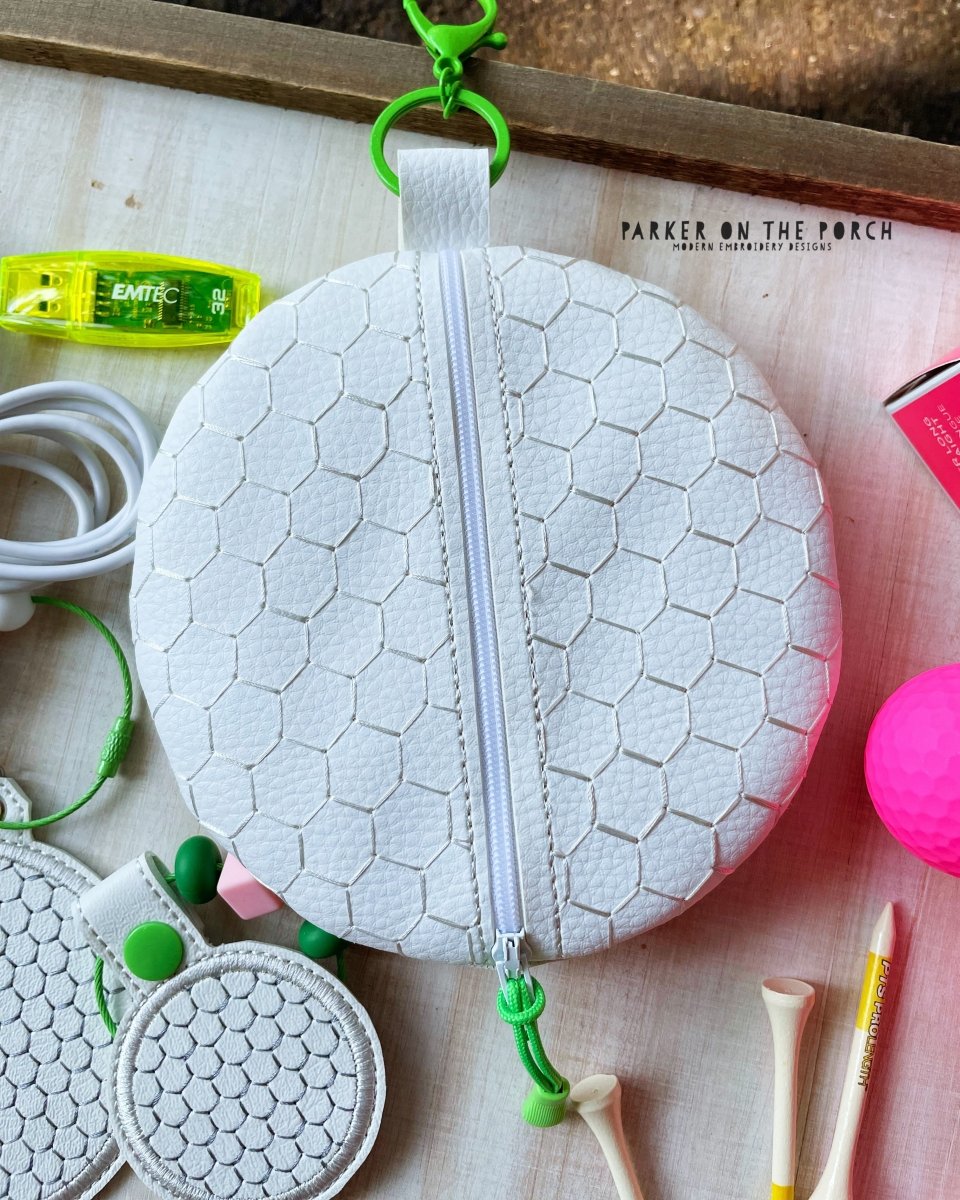 Digital Download-Clean Stitch Sports Zipper Bag- Golf – Parker on the Porch, image size:960x1200