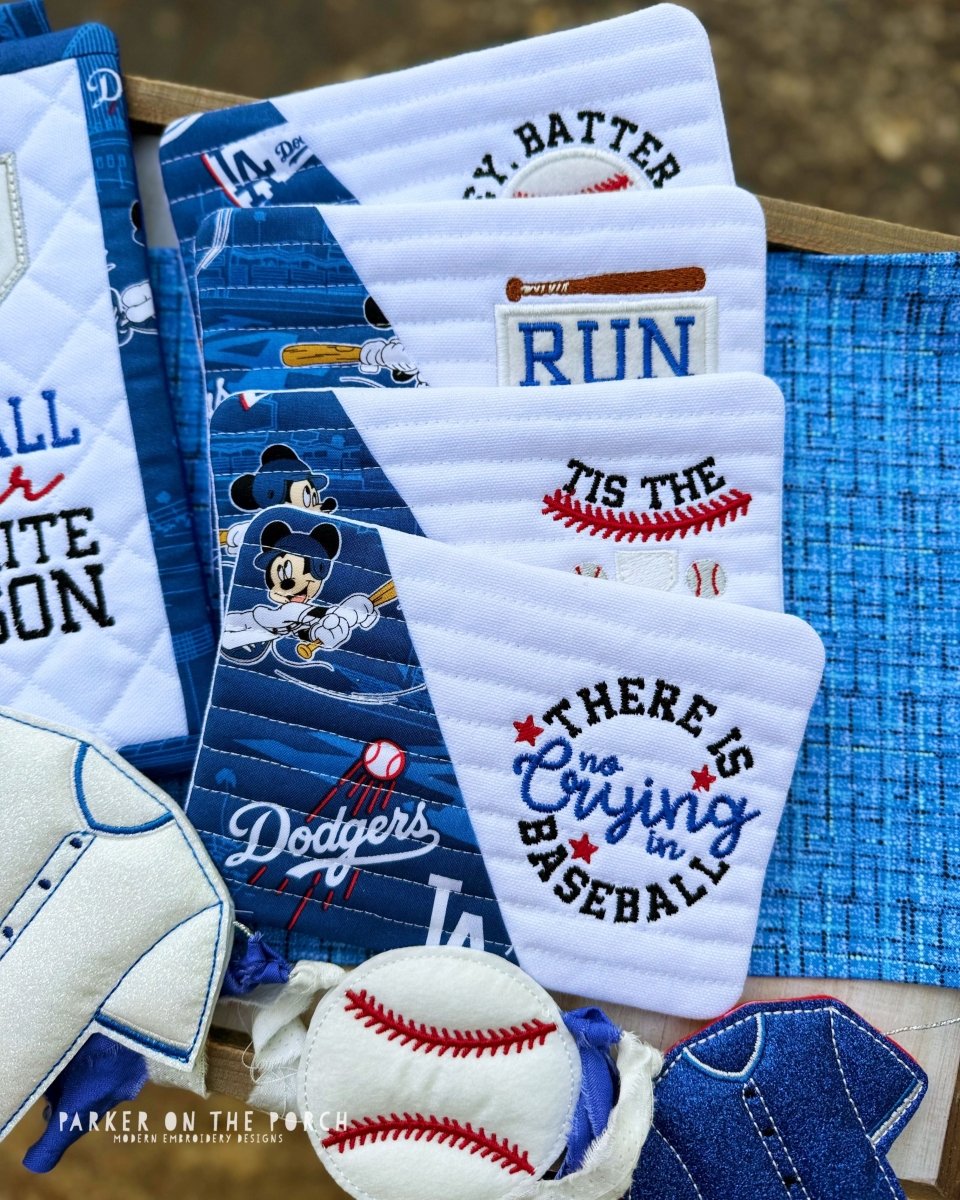 Digital Download - Baseball Season Collection- Mug Rug - BUNDLE ...