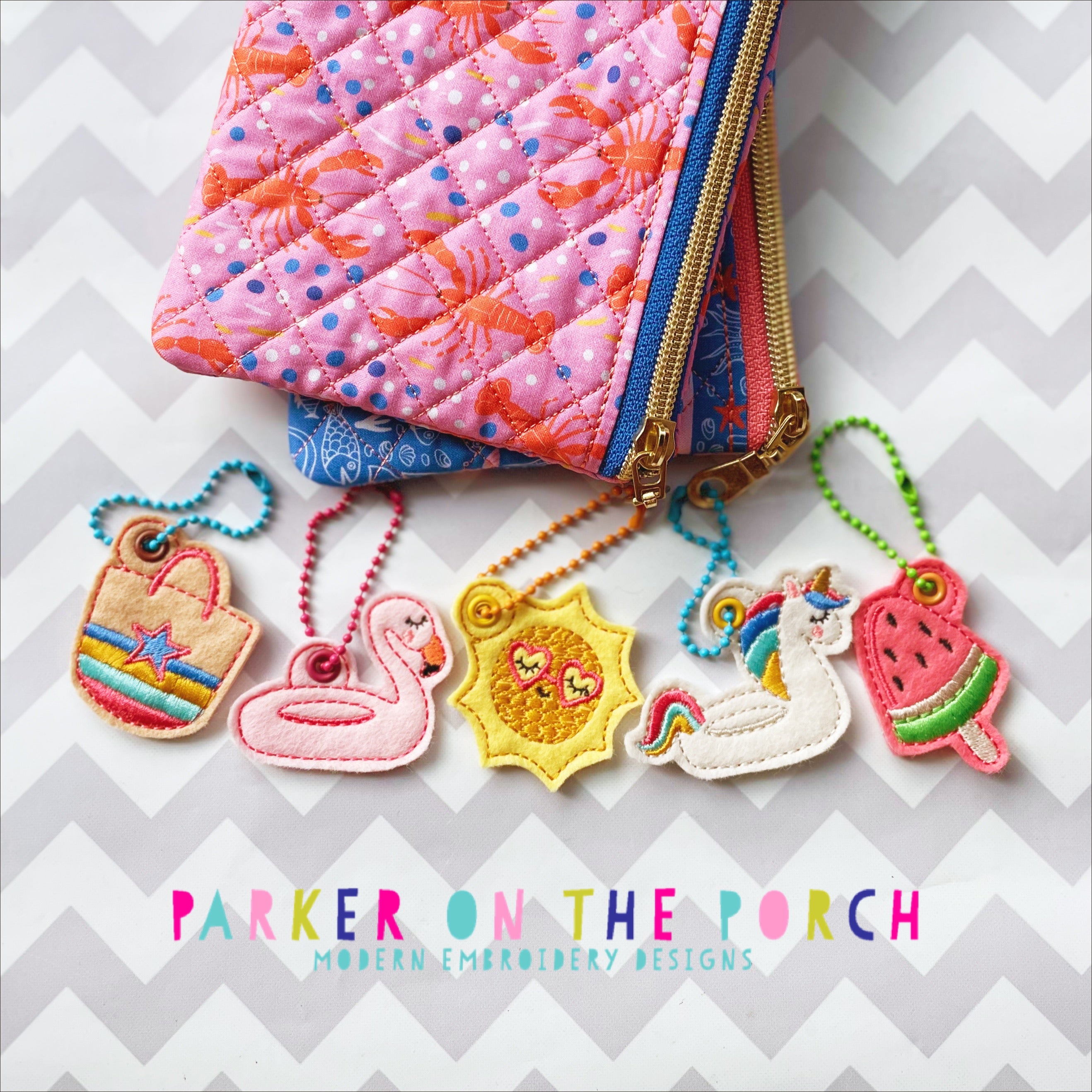 Digital Download - Squad Alpha Monogram Charm Set MINI – Parker on the Porch