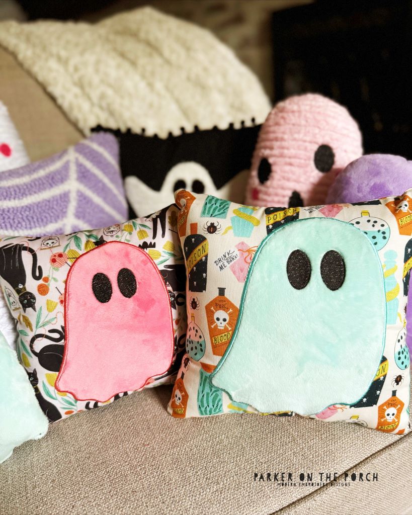 Digital Download- Ghost Applique – Parker on the Porch