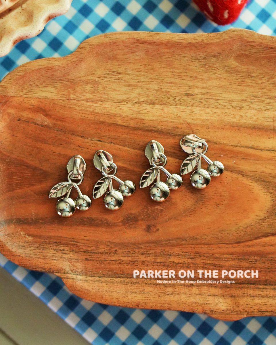 Sallie Tomato Novelty Zipper Pulls | Set of 4 – Parker on the Porch