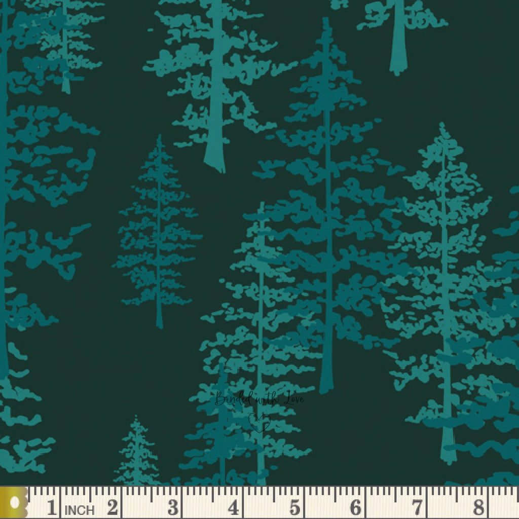 Fat Quarter Fabric Bundle - Foresta Fusion - Art Gallery Fabrics - In the Hoop Embroidery Pattern – Digital Machine Embroidery File Parker on the Porch