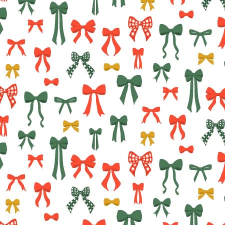 Tied With A Bow - Resplendent Ribbons - Holiday Cheer Fabric - RJR Fabrics - In the Hoop Embroidery Pattern – Digital Machine Embroidery File Parker on the Porch