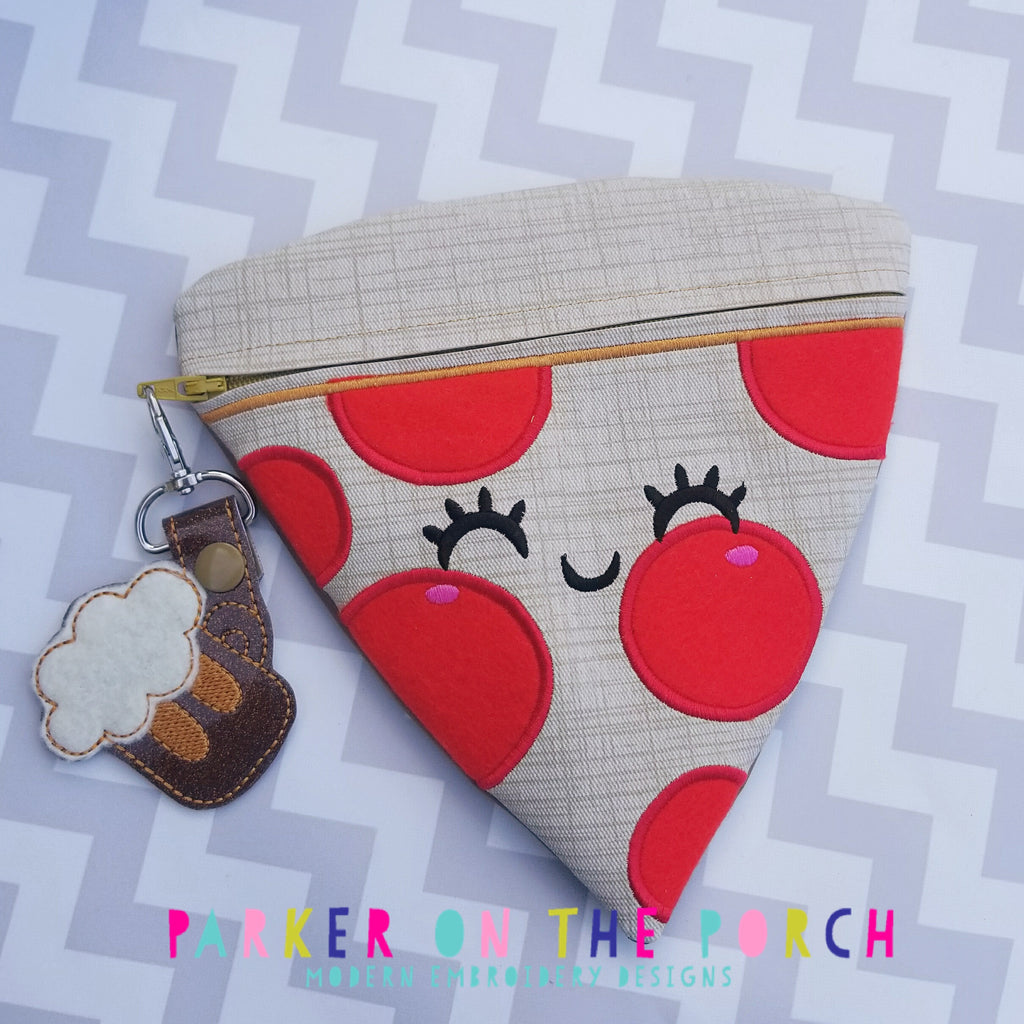 Digital Download - Pizza Slice Zipper Bag - Parker on the Porch