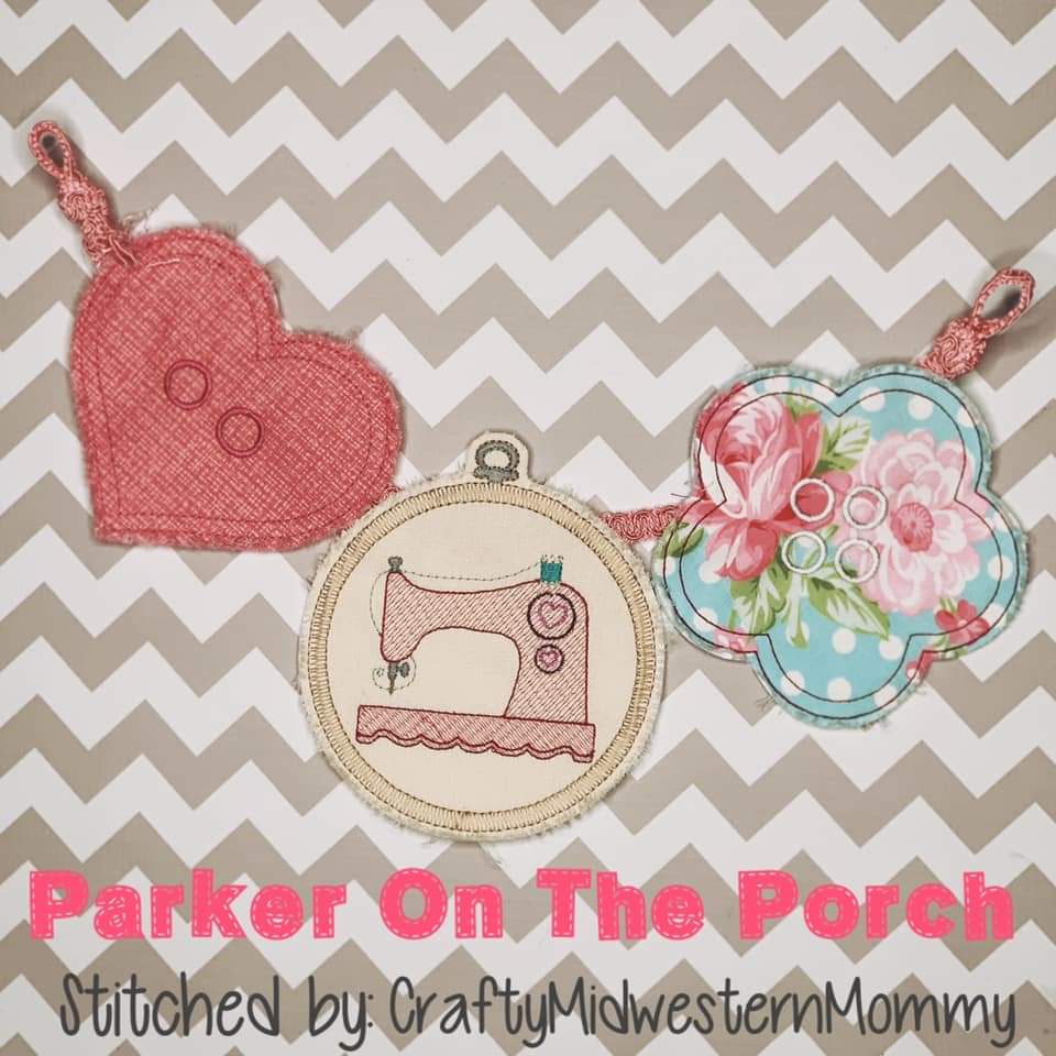 Digital Download- Embroidery Hoop Sewing Banner Bundle - in the hoop machine embroidery ITH pattern