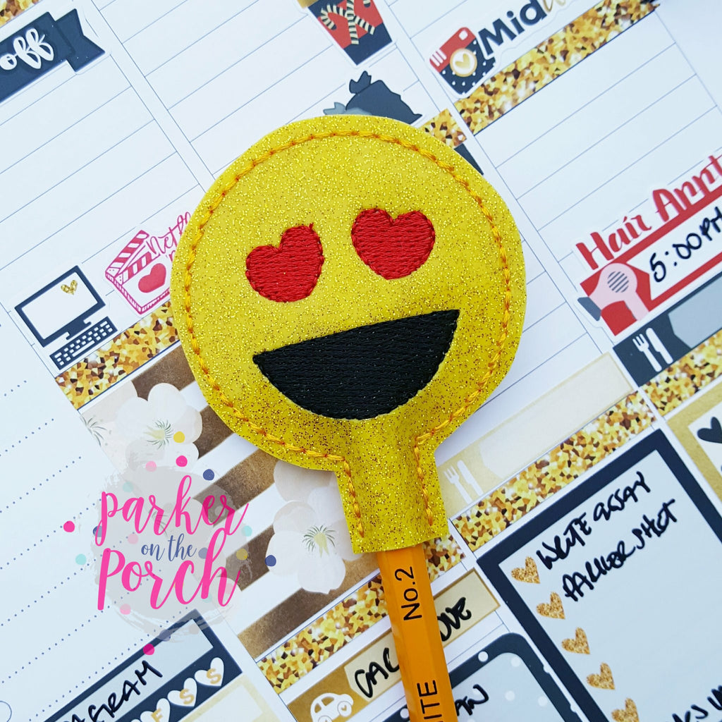 Digital Download- Emoji Pencil Topper - Parker on the Porch, LLC