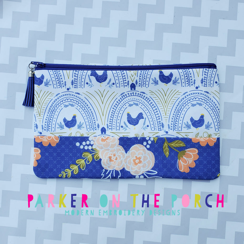 In the Hoop Zipper Bags - Machine Embroidery – Page 5 – Parker on the Porch