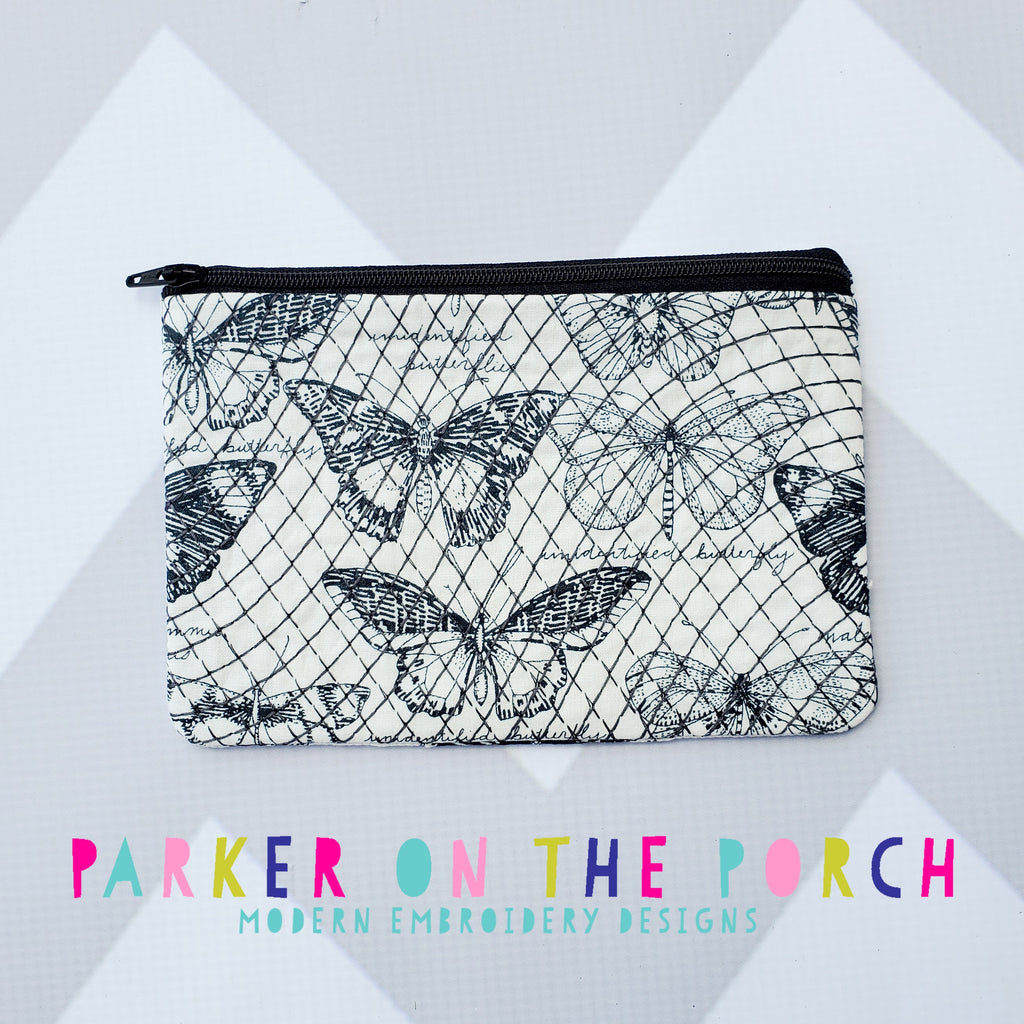 Digital Download- Basket Weave Stipple - in the hoop machine embroidery ITH pattern