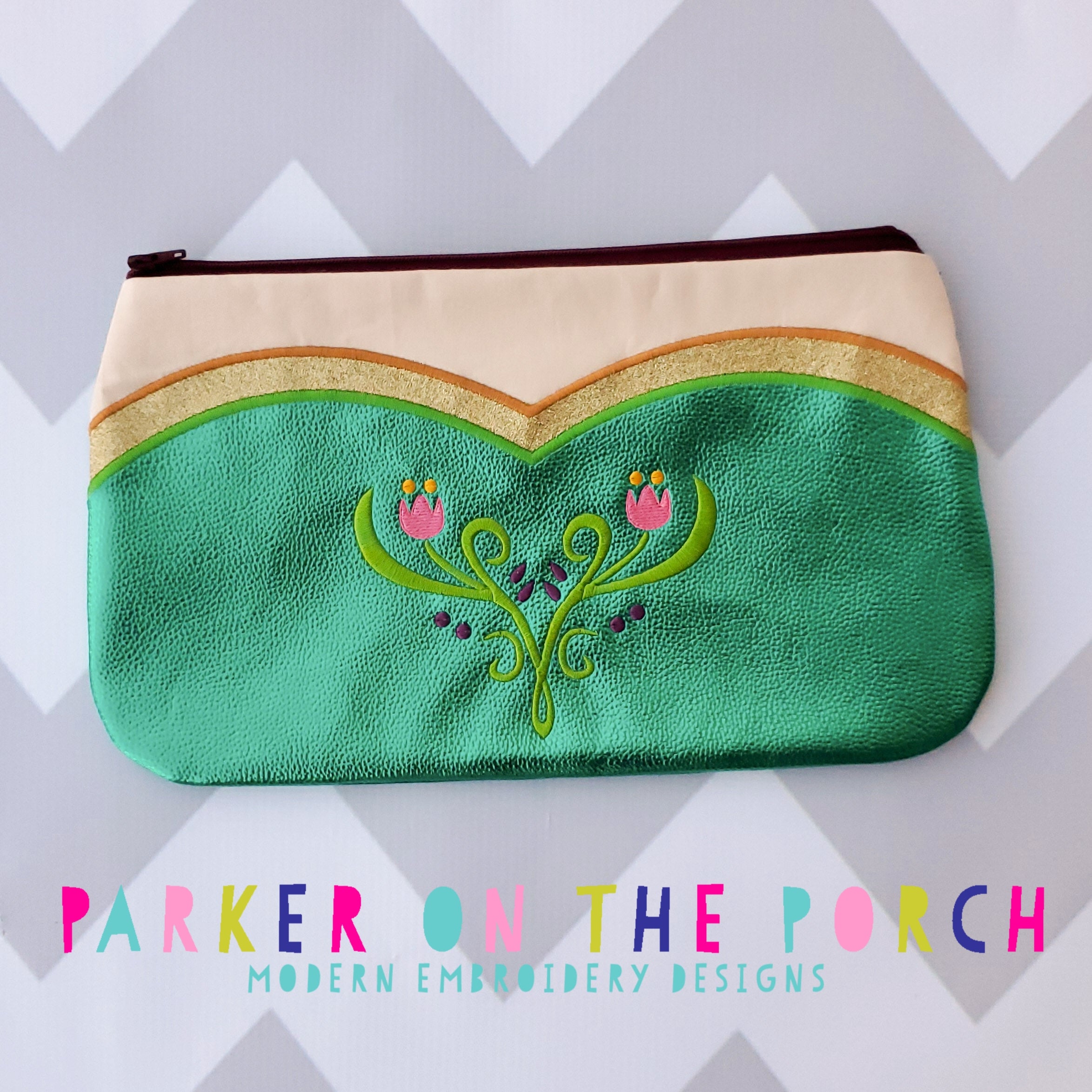 Boho Smileys & Clean Stitch Pencil Bags – Parker on the Porch